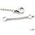 Bracciale con charm Cartier Entrelacés in oro bianco 18K Argento - vista 4