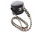 Borsa a Spalla Chanel Matelassé Mini Vanity Nero - vista 16