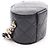 Borsa a Spalla Chanel Matelassé Mini Vanity Nero - vista 2