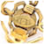 Timeless Orecchini a clip Chanel Coco Mark Bianco D'oro  - vista 3