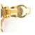 Timeless Orecchini a clip Chanel Coco Mark Bianco D'oro  - vista 6
