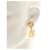 Orecchini Chanel Coco Mark Cube D'oro  - vista 4