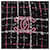 Stola in tweed Chanel Coco Mark Nero Rosa Bianco - vista 4