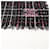 Stola in tweed Chanel Coco Mark Nero Rosa Bianco - vista 8