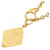 Collana Chanel Coco Mark placcata oro D'oro - vista 2