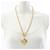 Collana Chanel Coco Mark placcata oro D'oro - vista 6