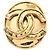 Spilla Chanel Coco Mark placcata oro D'oro