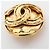 Spilla Chanel Coco Mark placcata oro D'oro - vista 6