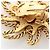 Orecchini a clip Chanel Coco Mark Sun Motif D'oro - vista 6