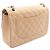 Timeless Borsa a tracolla Chanel Large Matelassé Classic Double Flap Beige - vista 2