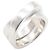 Anello a fascia Cartier Paris in oro bianco 18K Argento