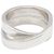 Anello a fascia Cartier Paris in oro bianco 18K Argento - vista 2