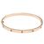 Cartier Charm-Armband aus 18K Roségold mit Diamanten Golden - Ansicht 2