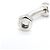 Cartier Eclou de Bracelet Bracciale Charm Argento - vista 4