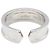Anello C2 Small Band in oro bianco 18K Cartier Argento - vista 2