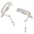 Hermès Hermes Rope Drop Earrings in Silver Silvery  - view 3