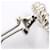 Hermès Hermes Rope Drop Earrings in Silver Silvery  - view 5