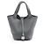 Hermès Borsa Hermes Picotin Lock PM in Gris Misty Marrone