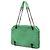 Borsa a tracolla Bottega Veneta Green Nappa Intrecciato Duo - vista 2