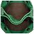 Borsa a tracolla Bottega Veneta Green Nappa Intrecciato Duo - vista 4