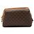 16 Céline Celine Brown Macadam Coated Canvas Pouch