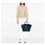 Céline Celine Blue Mini Bicolor Leder Luggage Tote Tasche Blau - Ansicht 7