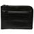Clutch Saint Laurent in pelle nera con stampa coccodrillo Nero