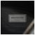Clutch Saint Laurent in pelle nera con stampa coccodrillo Nero - vista 6