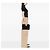 Clutch Saint Laurent in pelle nera con stampa coccodrillo Nero - vista 7