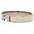 Bracciale Hermès Clic H in smalto bianco stretto PM  - vista 2