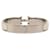 Bracciale Hermès Clic H in smalto bianco stretto PM  - vista 3