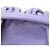 Bottega Veneta Borsa a tracolla The Mini Pouch in agnello viola Porpora - vista 5
