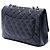 Chanel Black Jumbo Classic Caviar Single Flap Nero - vista 2