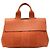 Hermès Orange Toile and Swift Valparaiso PM Arancione