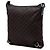Gucci Borsa a tracolla Abbey D Ring in nylon GG marrone Marrone scuro - vista 2