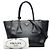 Borsa Prada Blue Glace Calf Twin Pocket Double Handle Blu navy - vista 7