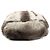 Fendi Rucksack aus grauem Marderfell mit Tie-Dye-Print Braun - Ansicht 3