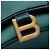 Borsa Balenciaga Hourglass in raso verde XS Verde scuro - vista 5