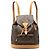 Louis Vuitton Marrone Monogram Montsouris PM