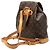 Louis Vuitton Marrone Monogram Montsouris PM - vista 2