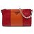 Borsa a tracolla Prada Red Bicolor Saffiano Lux Rosso