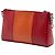 Borsa a tracolla Prada Red Bicolor Saffiano Lux Rosso - vista 2