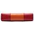 Borsa a tracolla Prada Red Bicolor Saffiano Lux Rosso - vista 3