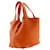 Hermès Orange Clemence Picotin 18 Arancione - vista 2