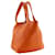 Hermès Orange Clemence Picotin 18 Arancione - vista 3