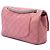 Chanel Pink Medium Classic Washed Lambskin Bijoux Chain Double Flap Rosa - vista 2