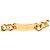 Chanel Gold Gold Plated CC Medallion Chain Link Gürtel Golden - Ansicht 4