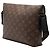 Louis Vuitton Borsa Messenger Magnetica Monogram Macassar Marrone - vista 2