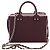 Vanity Necessaire Chanel Convertible com Alça de Mão em Pele de Vitelo Matelassada Small CC Vermelho Bordeaux - vista 4
