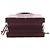 Vanity Necessaire Chanel Convertible com Alça de Mão em Pele de Vitelo Matelassada Small CC Vermelho Bordeaux - vista 5